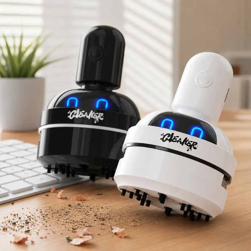 Mini Desktop Vacuum Cleaner For Eraser Dust - Odkurzacz biurkowy, mini odkurzacz przenośny w