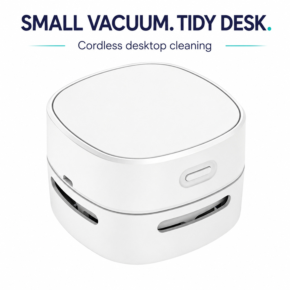 Mini odkurzacz biurkowy bezprz – Mini Desktop Vacuum Cleaner For Eraser Dust recenzja i cena