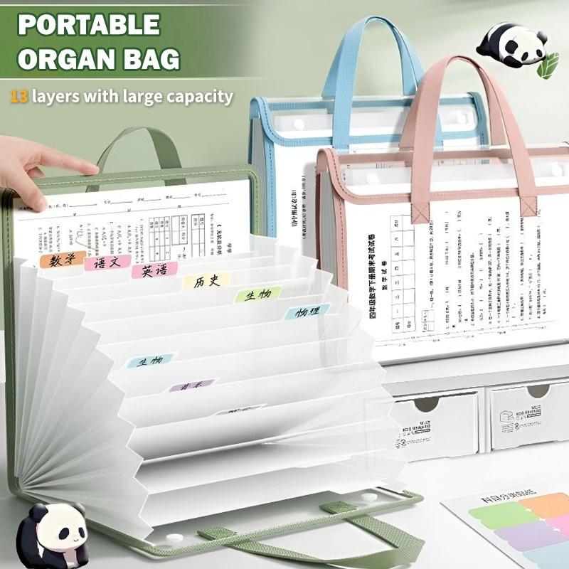 Organizer na dokumenty A4, prz – Expandable Accordion File Folder 13 Pockets recenzja i cena