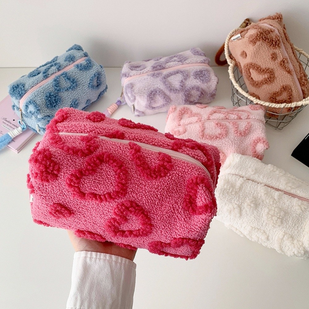 Piórnik w panterkę z zawieszką – Aesthetic Large Pencil Case Pouch recenzja i cena