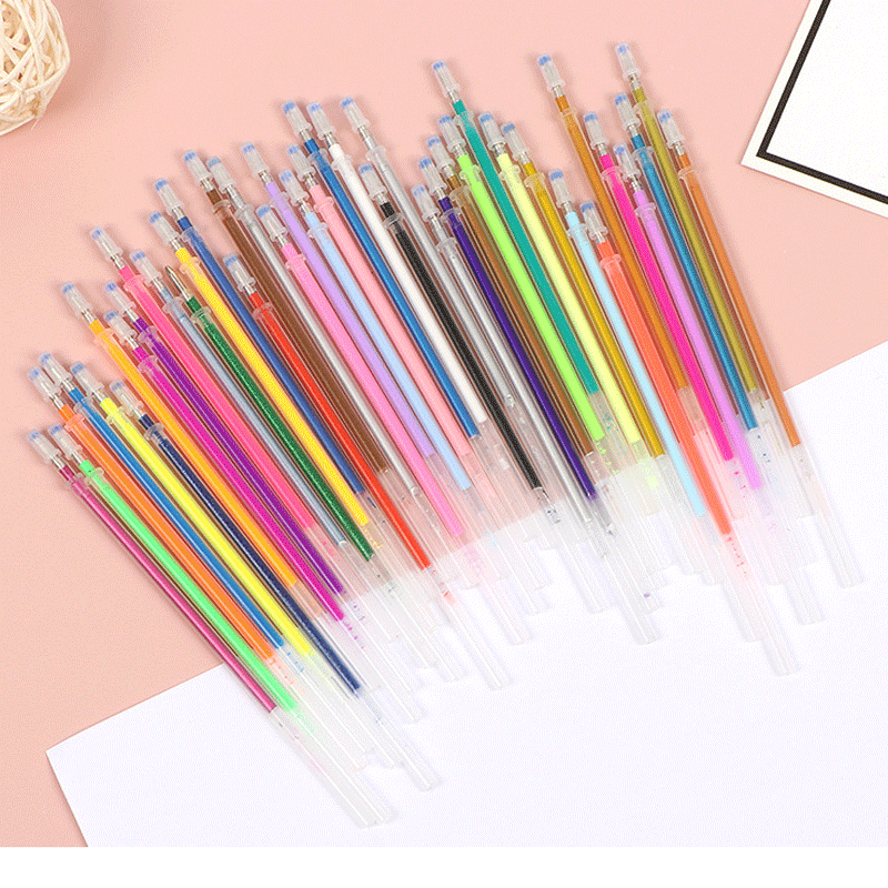 Żel wkłady długopisowe zestaw  – Pastel Highlighter Set Double Ended recenzja i cena