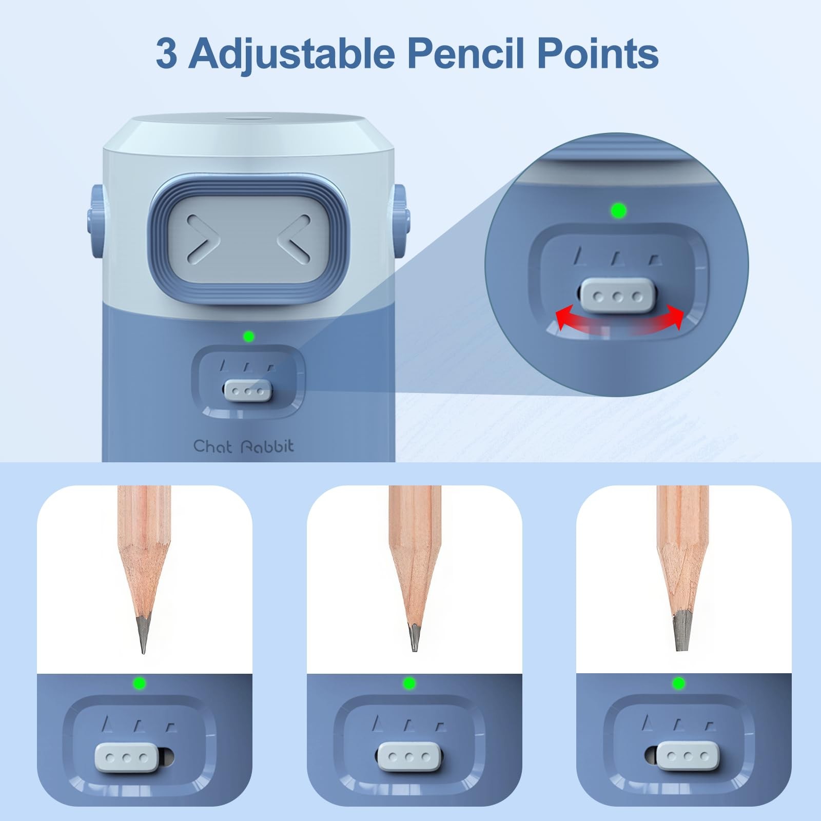 Elektryczna temperówka do ołów – Electric Pencil Sharpener Usb recenzja i cena