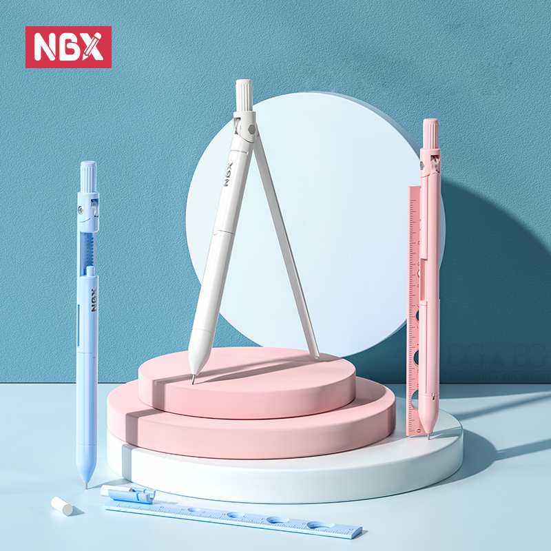 NBX kompas ołówek rysunek szko – Math Geometry Set With Compass recenzja i cena