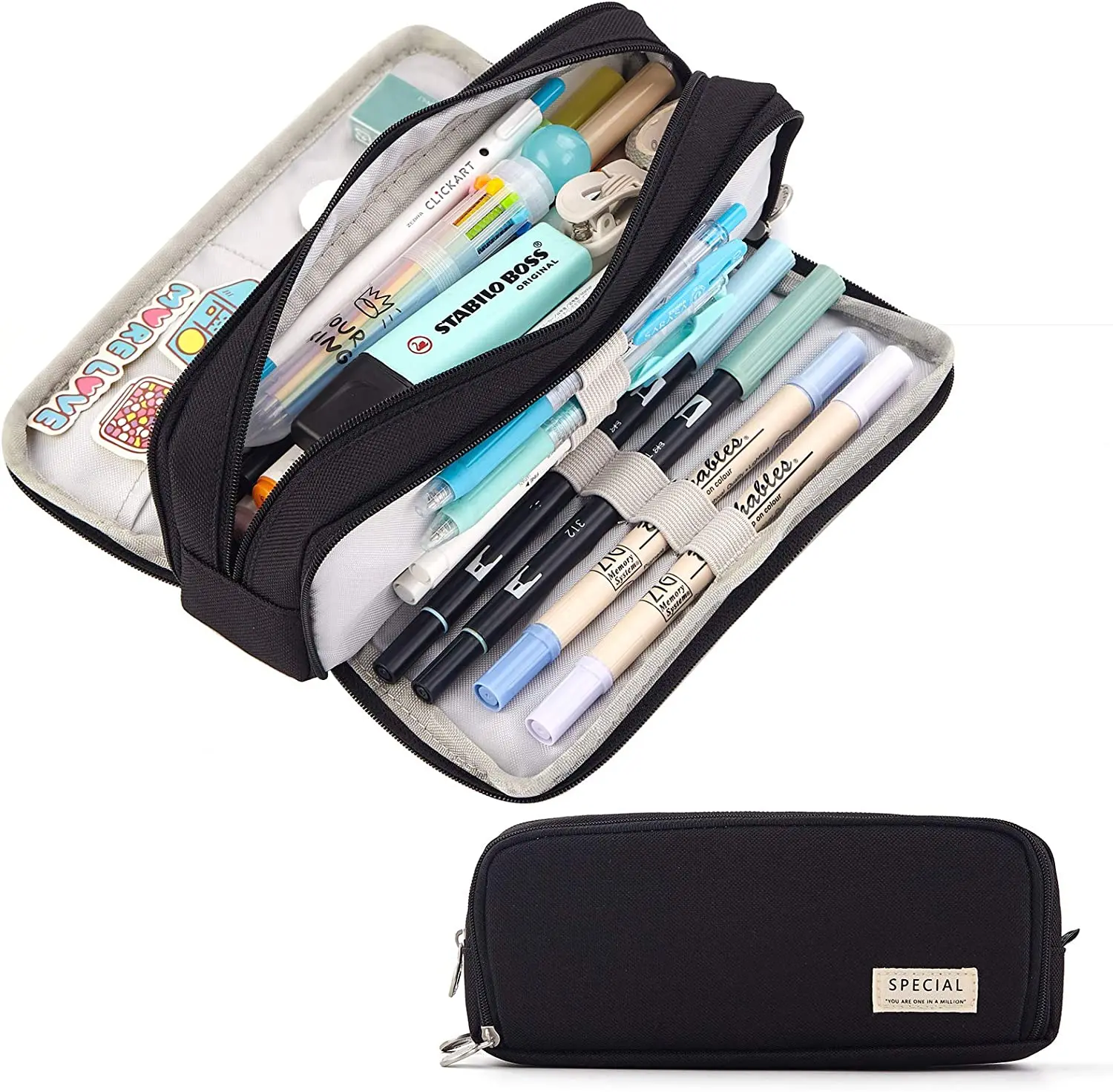 Piórnik Duża Pojemność Estetyc – Aesthetic Large Pencil Case Pouch recenzja i cena